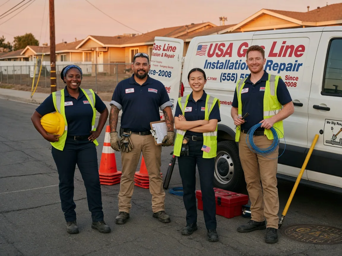 Gas Line Installation company in San Gregorio, CA